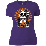 T-Shirts Purple Rush/ / X-Small Halloween Neko Women's Premium T-Shirt