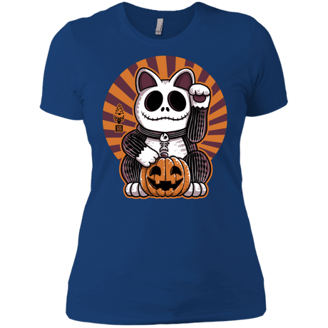 T-Shirts Royal / X-Small Halloween Neko Women's Premium T-Shirt