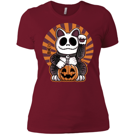 T-Shirts Scarlet / S Halloween Neko Women's Premium T-Shirt