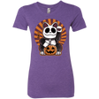 T-Shirts Purple Rush / S Halloween Neko Women's Triblend T-Shirt