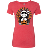 T-Shirts Vintage Red / S Halloween Neko Women's Triblend T-Shirt