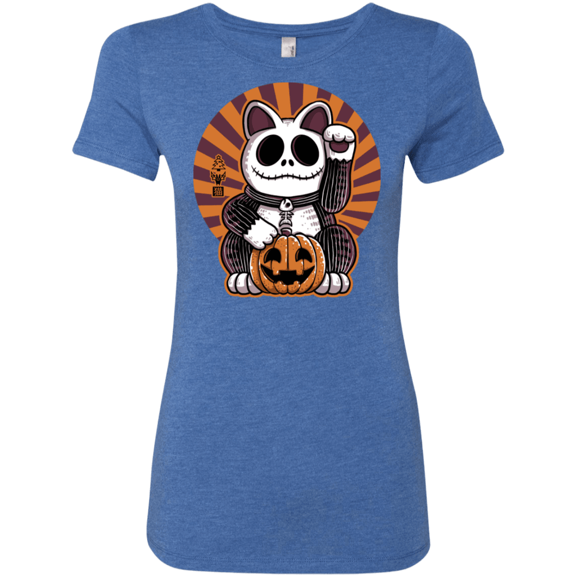 T-Shirts Vintage Royal / S Halloween Neko Women's Triblend T-Shirt
