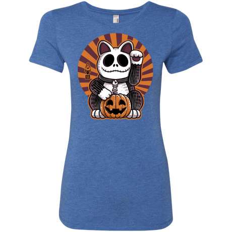 T-Shirts Vintage Royal / S Halloween Neko Women's Triblend T-Shirt