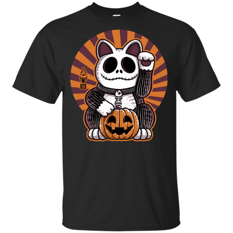 T-Shirts Black / YXS Halloween Neko Youth T-Shirt