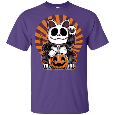 T-Shirts Purple / YXS Halloween Neko Youth T-Shirt