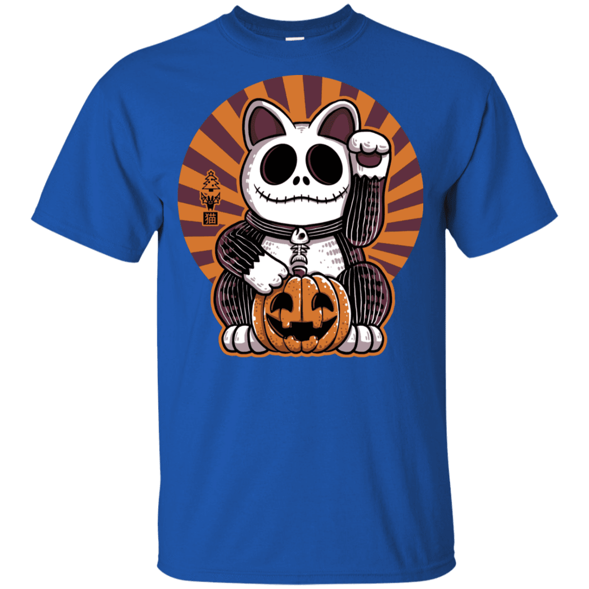 T-Shirts Royal / YXS Halloween Neko Youth T-Shirt