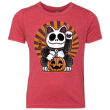 T-Shirts Vintage Red / YXS Halloween Neko Youth Triblend T-Shirt