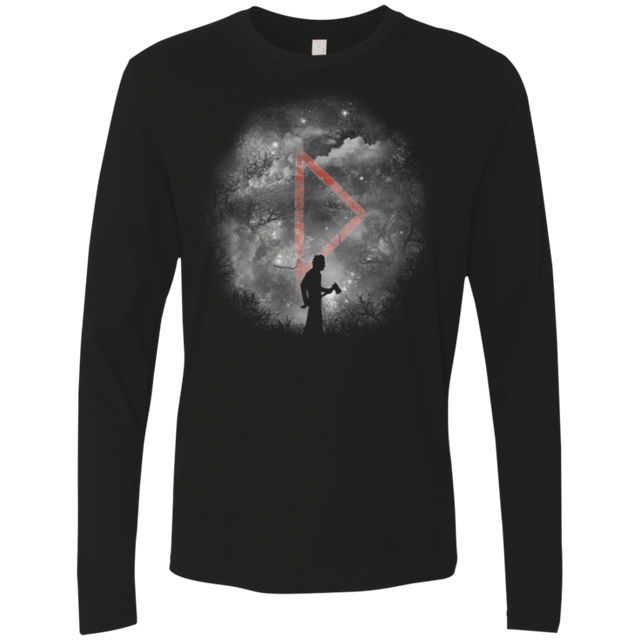 T-Shirts Black / Small Halloween Night Men's Premium Long Sleeve