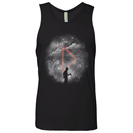T-Shirts Black / Small Halloween Night Men's Premium Tank Top