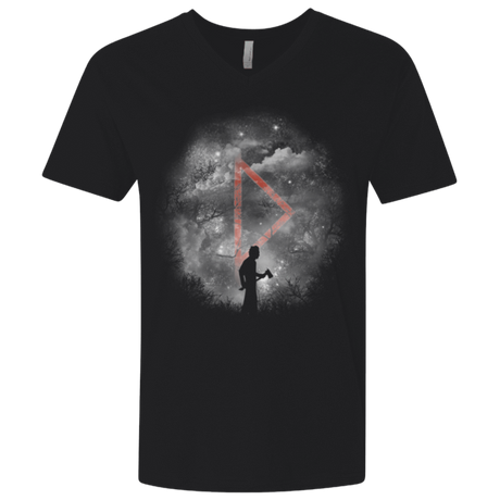 T-Shirts Black / X-Small Halloween Night Men's Premium V-Neck