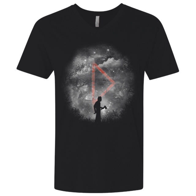 T-Shirts Black / X-Small Halloween Night Men's Premium V-Neck