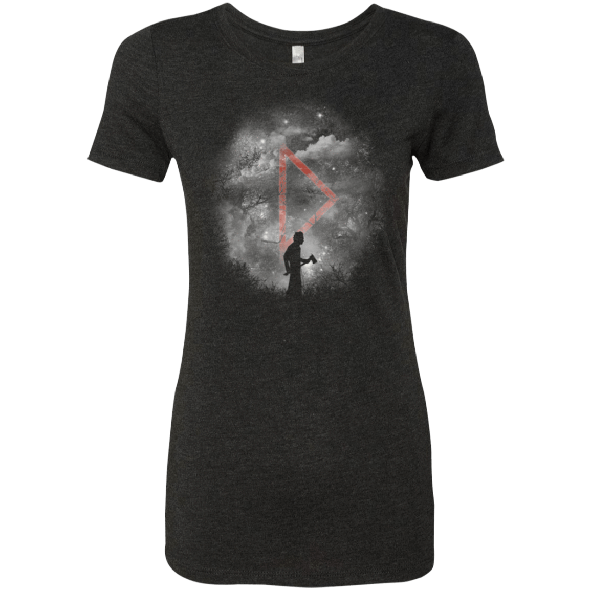 T-Shirts Vintage Black / Small Halloween Night Women's Triblend T-Shirt