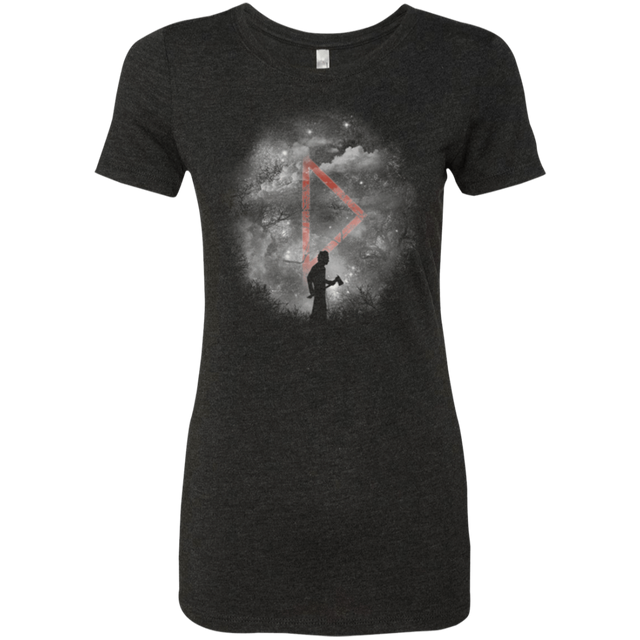 T-Shirts Vintage Black / Small Halloween Night Women's Triblend T-Shirt