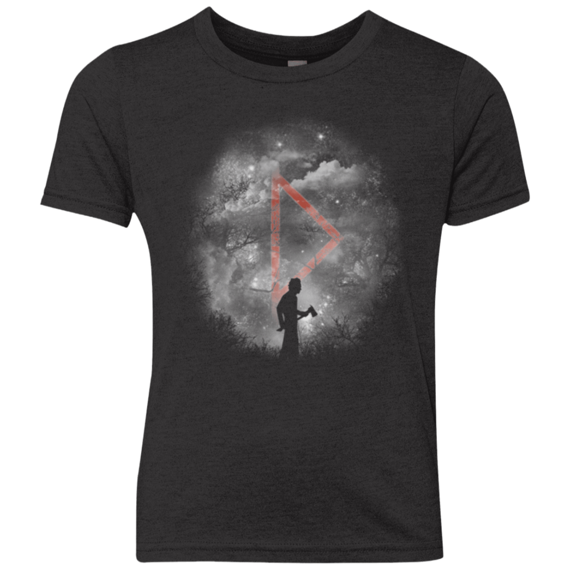 T-Shirts Vintage Black / YXS Halloween Night Youth Triblend T-Shirt