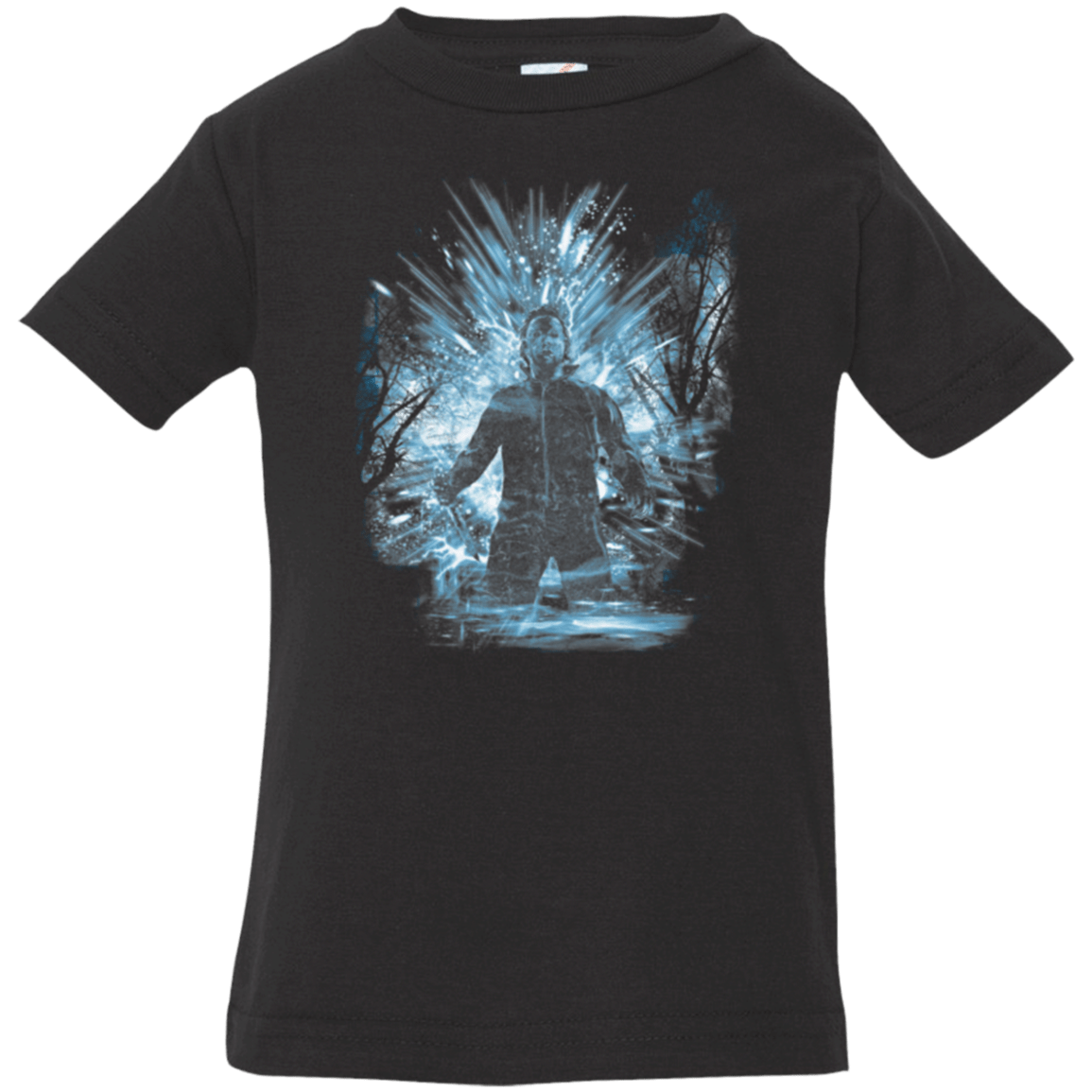 T-Shirts Black / 6 Months Halloween Storm Blue Infant Premium T-Shirt