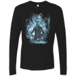 T-Shirts Black / Small Halloween Storm Blue Men's Premium Long Sleeve