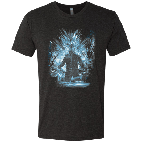 T-Shirts Vintage Black / Small Halloween Storm Blue Men's Triblend T-Shirt