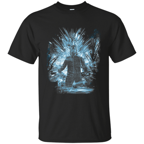 T-Shirts Black / Small Halloween Storm Blue T-Shirt