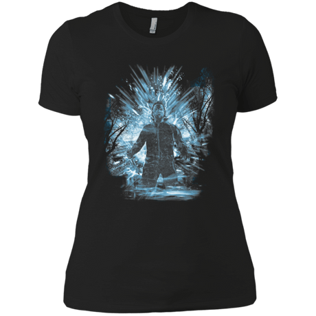 T-Shirts Black / X-Small Halloween Storm Blue Women's Premium T-Shirt