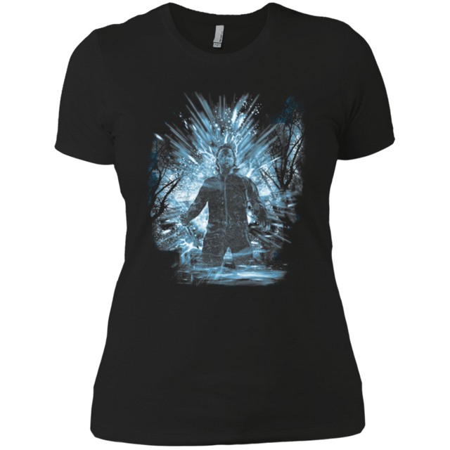 T-Shirts Black / X-Small Halloween Storm Blue Women's Premium T-Shirt