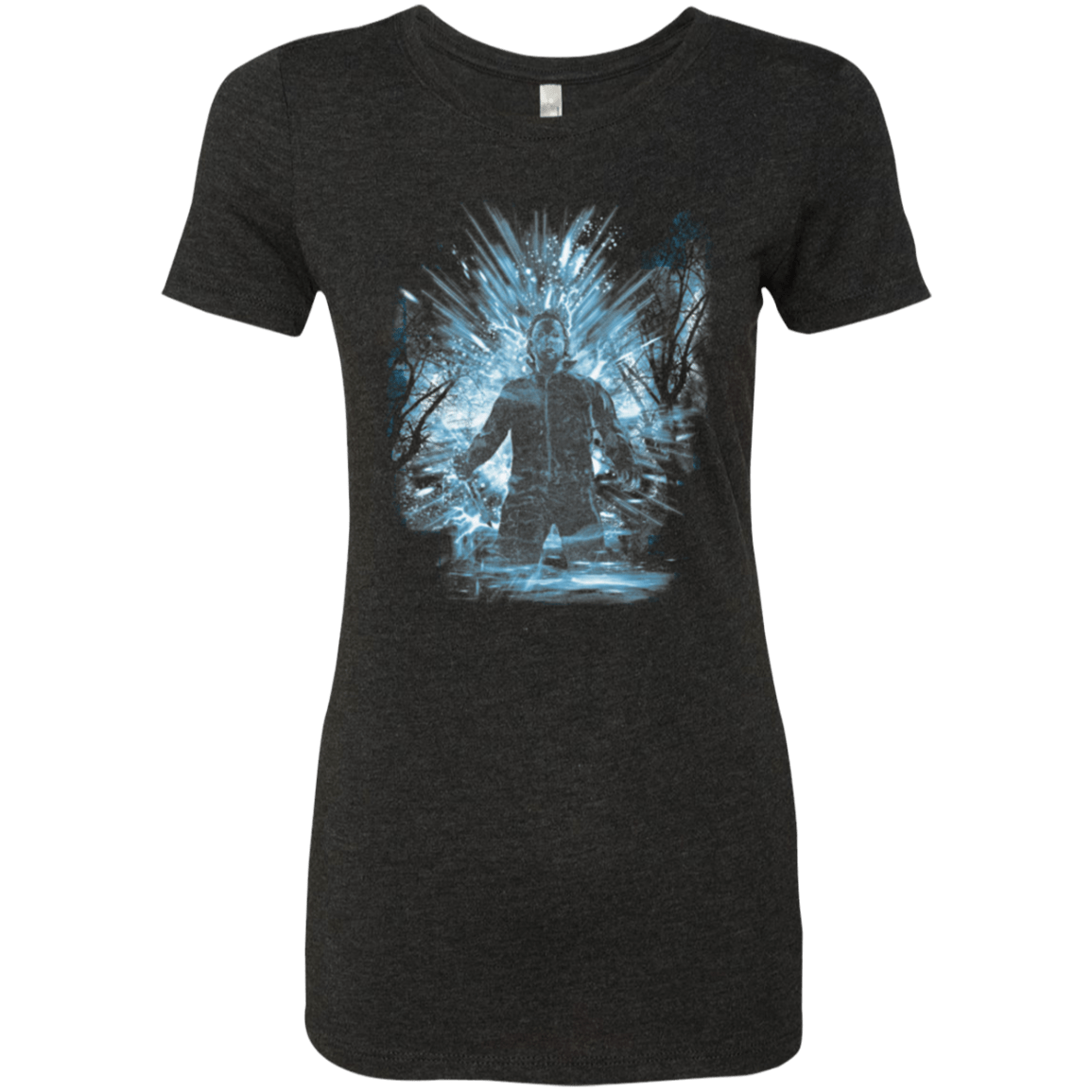 T-Shirts Vintage Black / Small Halloween Storm Blue Women's Triblend T-Shirt