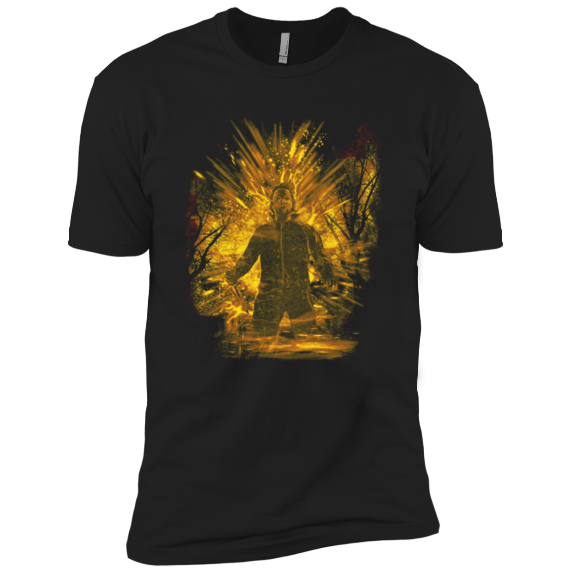 T-Shirts Black / YXS Halloween Storm Orange Boys Premium T-Shirt