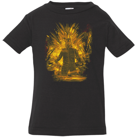 T-Shirts Black / 6 Months Halloween Storm Orange Infant Premium T-Shirt