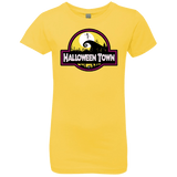T-Shirts Vibrant Yellow / YXS Halloween Town Girls Premium T-Shirt
