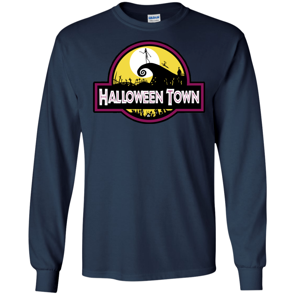 Halloween Town Men's Long Sleeve T-Shirt