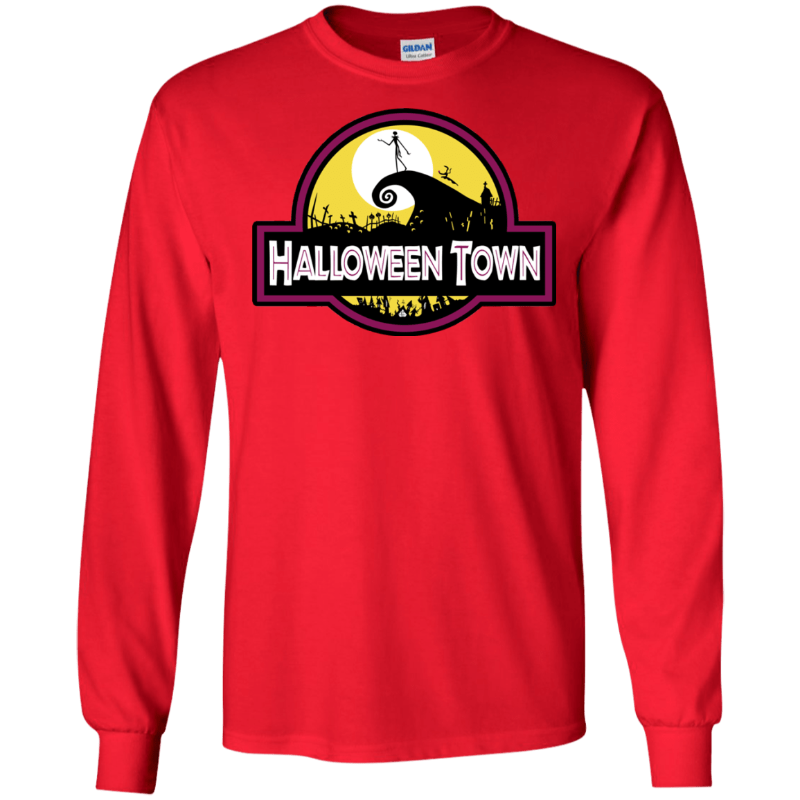 Halloween Town Men's Long Sleeve T-Shirt