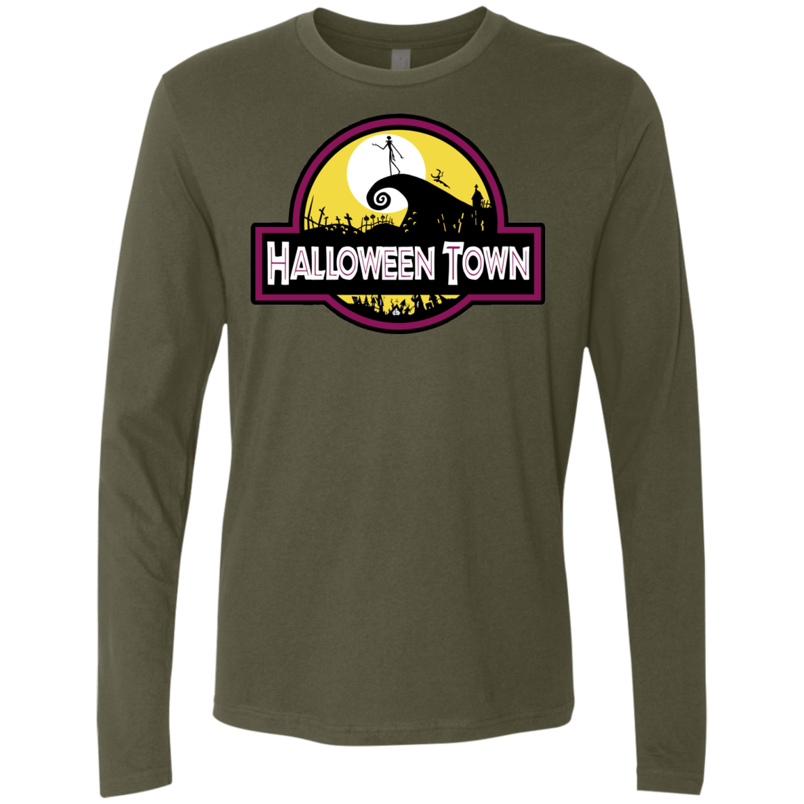 Halloween Town Men's Premium Long Sleeve
