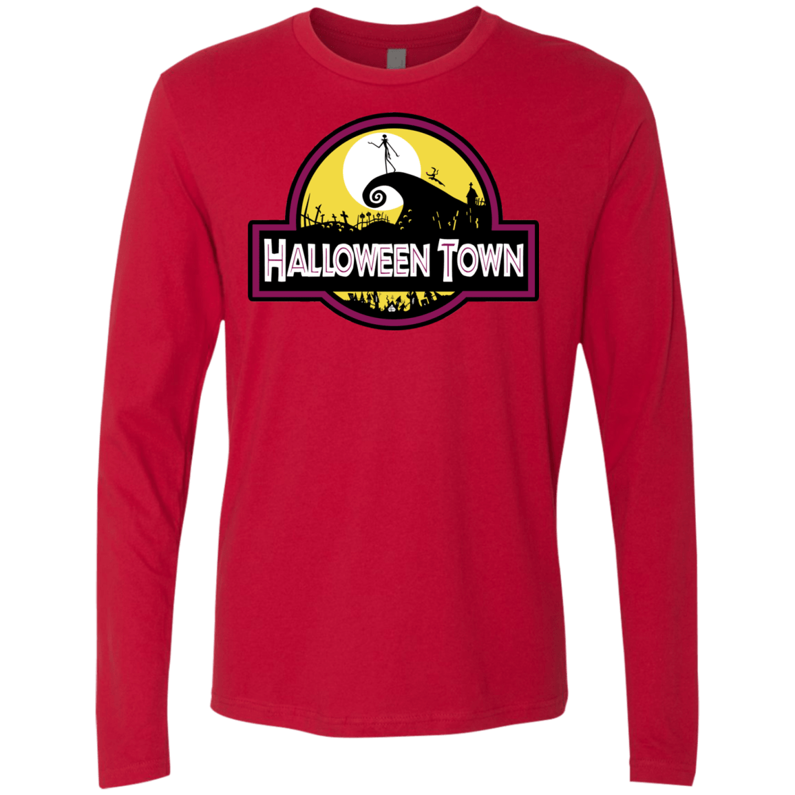 Halloween Town Men's Premium Long Sleeve