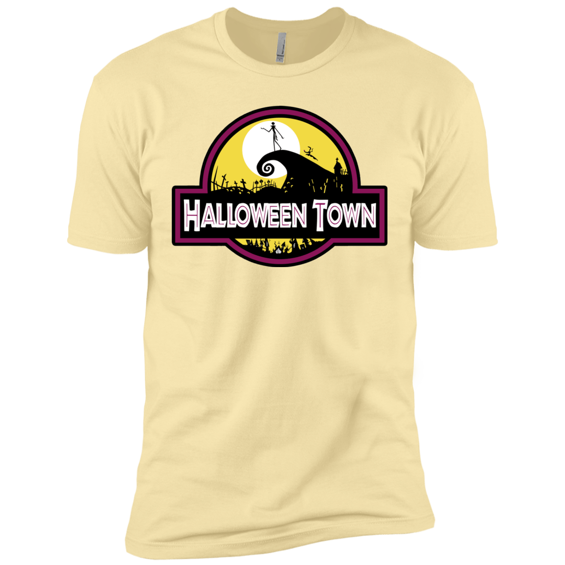 T-Shirts Banana Cream / X-Small Halloween Town Men's Premium T-Shirt