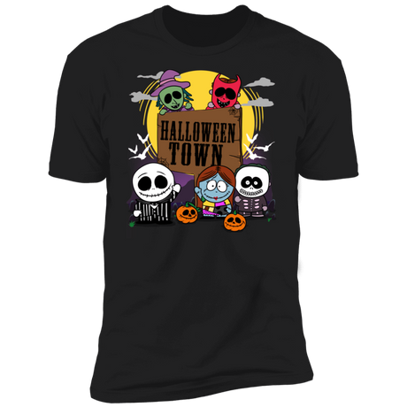 T-Shirts Black / X-Small Halloween Town Men's Premium T-Shirt
