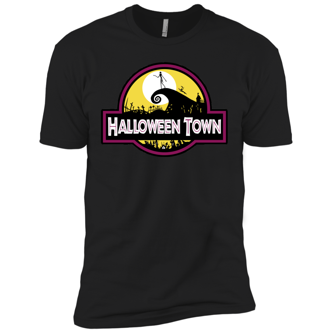 T-Shirts Black / X-Small Halloween Town Men's Premium T-Shirt