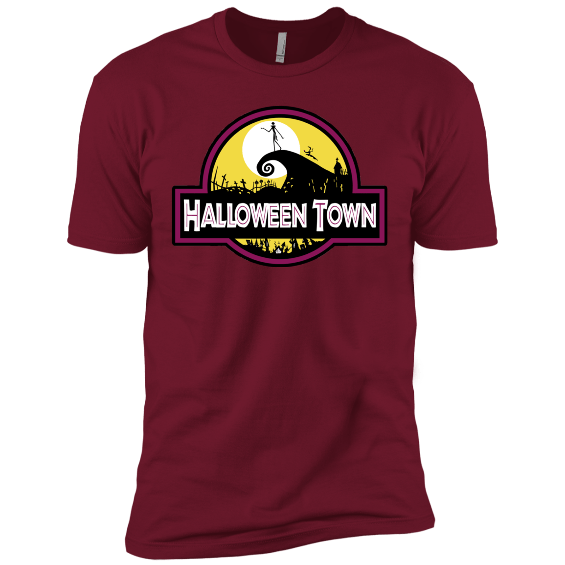 T-Shirts Cardinal / X-Small Halloween Town Men's Premium T-Shirt