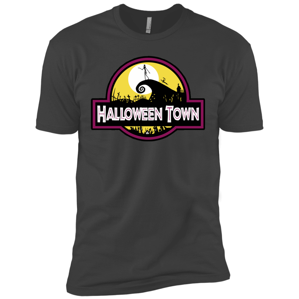 T-Shirts Heavy Metal / X-Small Halloween Town Men's Premium T-Shirt