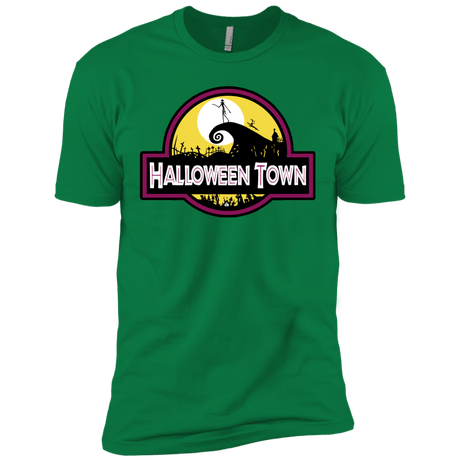 T-Shirts Kelly Green / X-Small Halloween Town Men's Premium T-Shirt