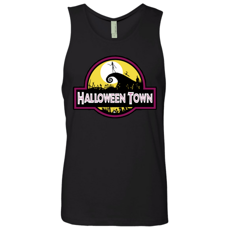 T-Shirts Black / S Halloween Town Men's Premium Tank Top