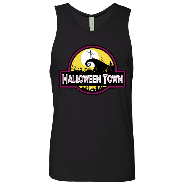 T-Shirts Black / S Halloween Town Men's Premium Tank Top