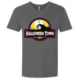 T-Shirts Heavy Metal / X-Small Halloween Town Men's Premium V-Neck