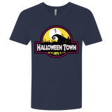 T-Shirts Midnight Navy / X-Small Halloween Town Men's Premium V-Neck