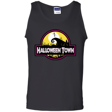 T-Shirts Black / S Halloween Town Men's Tank Top
