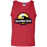 T-Shirts Red / S Halloween Town Men's Tank Top