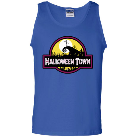 T-Shirts Royal / S Halloween Town Men's Tank Top