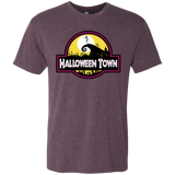 T-Shirts Vintage Purple / S Halloween Town Men's Triblend T-Shirt