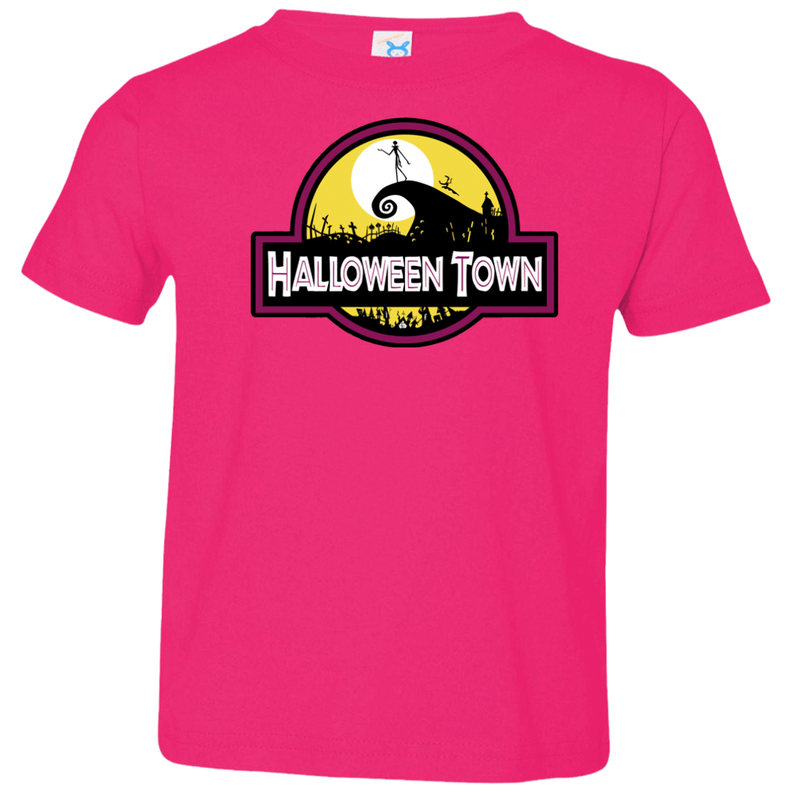 T-Shirts Hot Pink / 2T Halloween Town Toddler Premium T-Shirt