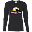 T-Shirts Black / S Halloween Town Women's Long Sleeve T-Shirt