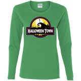 T-Shirts Irish Green / S Halloween Town Women's Long Sleeve T-Shirt