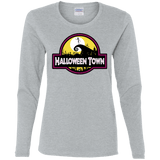 T-Shirts Sport Grey / S Halloween Town Women's Long Sleeve T-Shirt